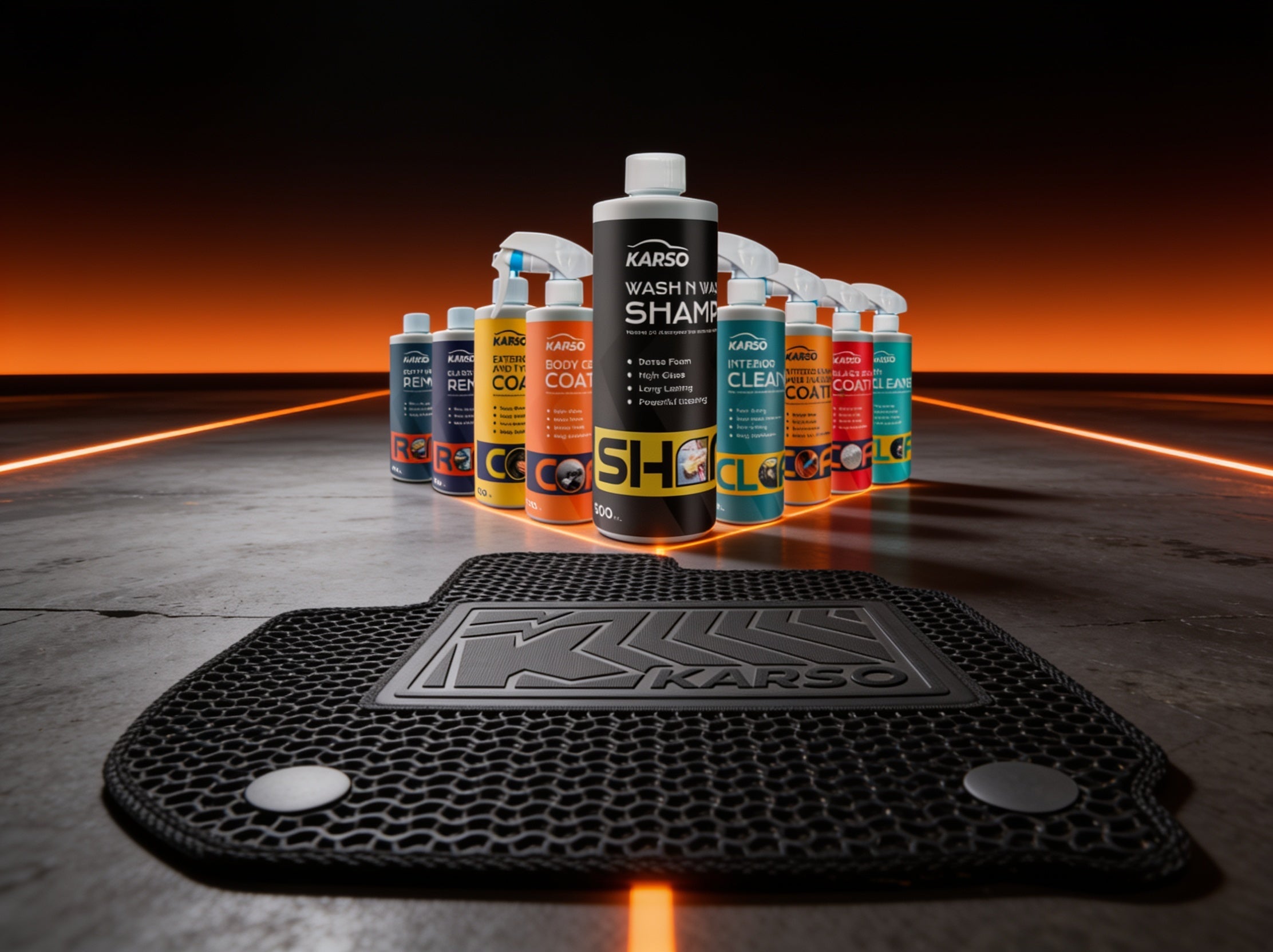 Karso Car Care Series products