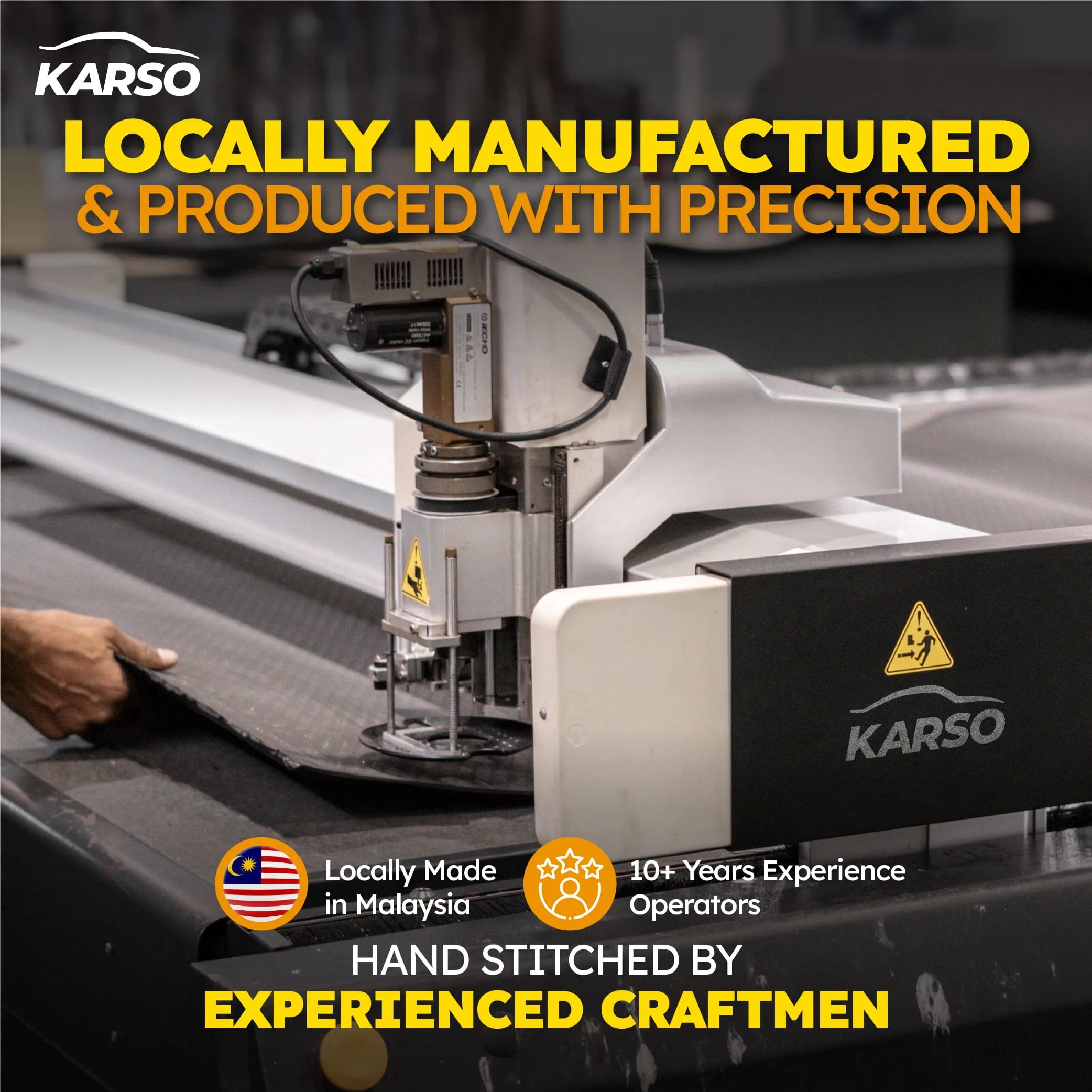 Karso car mats locally manufactured in Malaysia